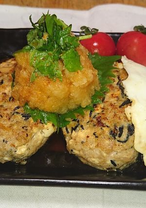 栄養満点♪お手軽豆腐ハンバーグ-レシピのメイン写真
