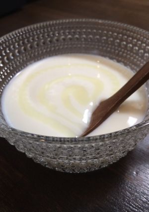 大人の味♪バニラ風味ヨーグルト-レシピのメイン写真