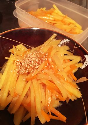 意外!簡単!じゃが金平-レシピのメイン写真