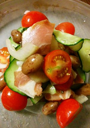 お豆さんサラダ☆煮豆のついでに-レシピのメイン写真
