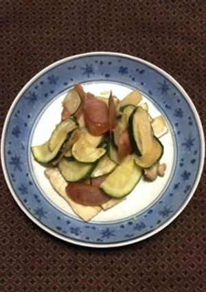 ズッキーニとエリンギのバター醤油炒め-レシピのメイン写真