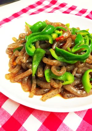 麺つゆだけピーマンと糸こんにゃくのピリ辛-レシピのメイン写真
