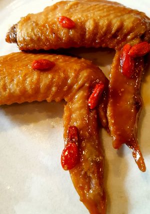 コジベリーと手羽先のお酢煮-レシピのメイン写真