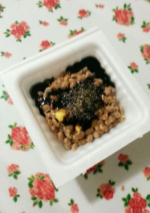バルサミコ酢で♪納豆アレンジ-レシピのメイン写真