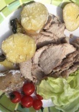 我が家のキャンプ2016①塩釜焼き-レシピのメイン写真