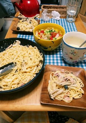 雪印カマンのカルボナーラ-レシピのメイン写真