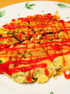 たっぷり大葉の納豆オムレツ-レシピのメイン写真
