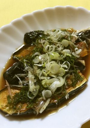 揚げなすの青じそドレッシングがけ-レシピのメイン写真