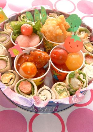 ロールサンドイッチ弁当☆-レシピのメイン写真