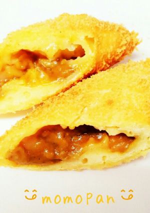 簡単！薄力粉でカレーパン！-レシピのメイン写真