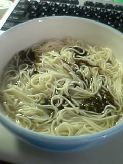 超かんたん!もずくにゅうめん-レシピのメイン写真
