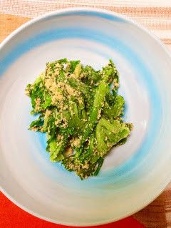 炒め春菊のごま和え-レシピのメイン写真
