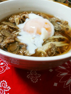 子供大好き☆肉ゴボうどん~温玉のせ~-レシピのメイン写真