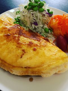 ほんのり甘〜いスフレオムレツ-レシピのメイン写真