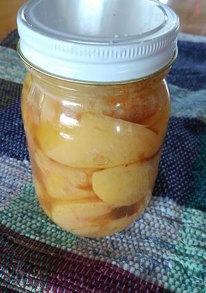 桃のシロップ煮-レシピのメイン写真