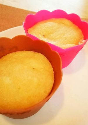 レンジで90秒☆玄米粉のふわふわ蒸しパン-レシピのメイン写真