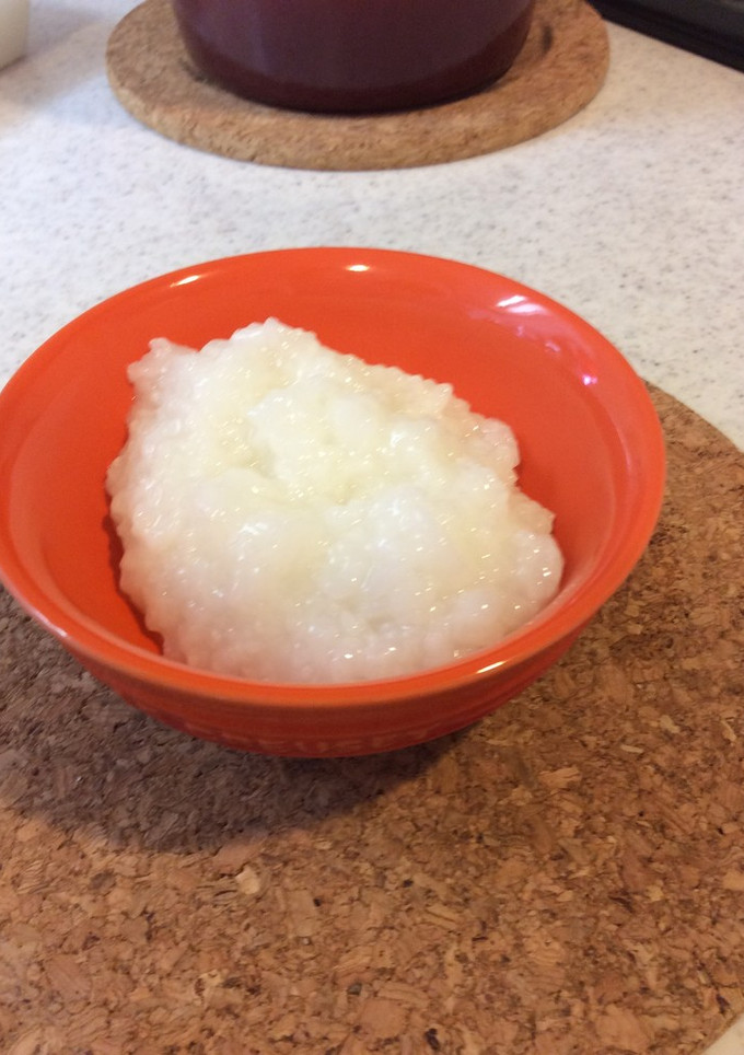 離乳食　お鍋で米から作るお粥(5倍粥）-レシピのメイン写真