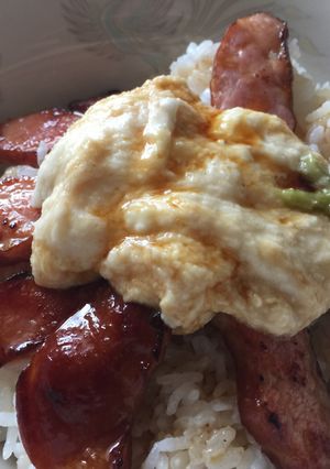 【男の朝メシ】簡単 夏のベーコンとろろ丼-レシピのメイン写真