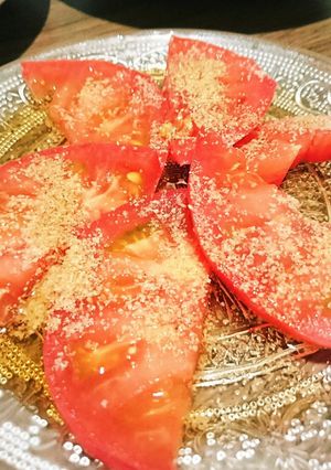 お酢でさっぱり冷やしトマト!-レシピのメイン写真