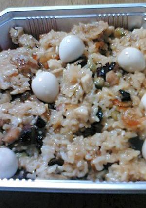 炊飯器で簡単！美味しい中華おこわ-レシピのメイン写真