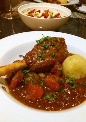 とろっとろ！簡単ラムシャンク(煮込み)-レシピのメイン写真