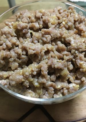 肉味噌(冷やし中華)-レシピのメイン写真