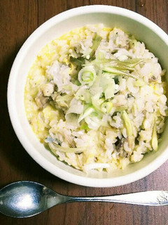 鯖缶の卵雑炊-レシピのメイン写真