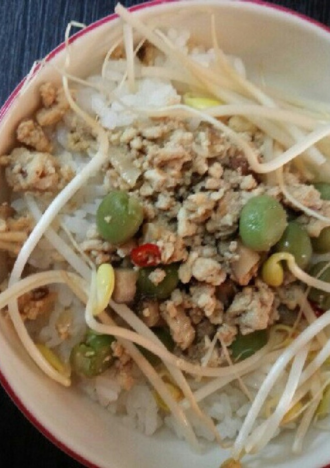 鳥そぼろ丼（血管ダイエット食852）-レシピのメイン写真