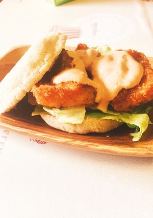 チキンカツマフィン-レシピのメイン写真