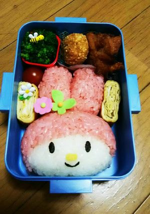 マイメロのキャラ弁-レシピのメイン写真