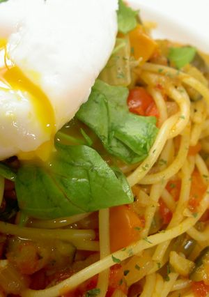 とろ～りたまごのラタトューユパスタ♡-レシピのメイン写真