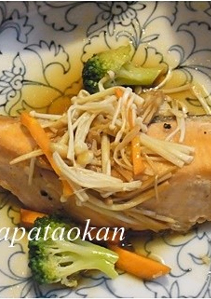 鮭とキノコのバター醤油-レシピのメイン写真