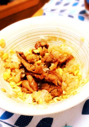 簡単！豚肉の甘辛丼☆お昼、夕飯に-レシピのメイン写真