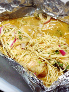 ご飯がすすむ鮭のホイル焼き-レシピのメイン写真