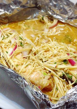 ご飯がすすむ鮭のホイル焼き-レシピのメイン写真