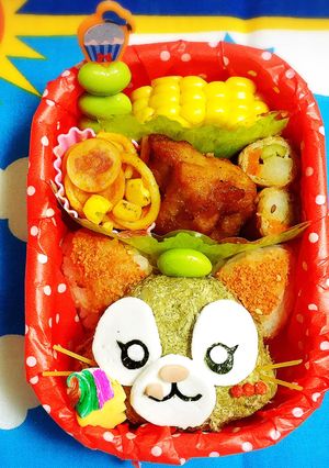 ジェラトーニ☆簡単おにぎり☆キャラ弁-レシピのメイン写真