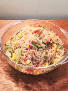 春雨と夏野菜の中華サラダ-レシピのメイン写真
