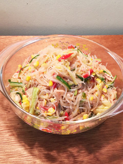 春雨と夏野菜の中華サラダ-レシピのメイン写真