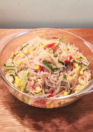 春雨と夏野菜の中華サラダ-レシピのメイン写真