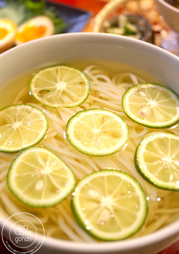 涼の香*簡単爽やか半田めんdeすだち素麺-レシピのメイン写真