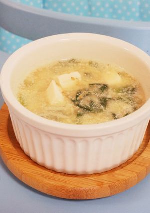 幼児食にも♡やさしい胡麻豆乳味噌スープ-レシピのメイン写真
