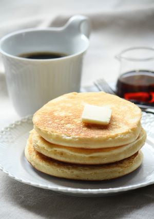 マスカルポーネ入りパンケーキ-レシピのメイン写真