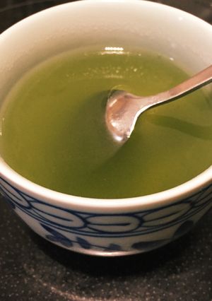 緑茶の葛湯-レシピのメイン写真