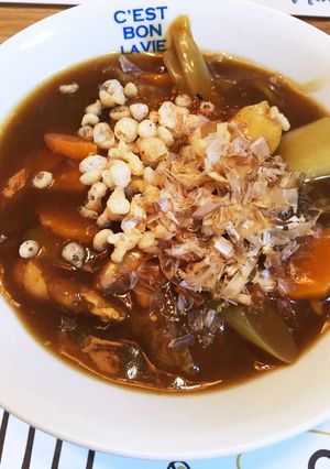 ササミでヘルシーに☆簡単カレーそば-レシピのメイン写真