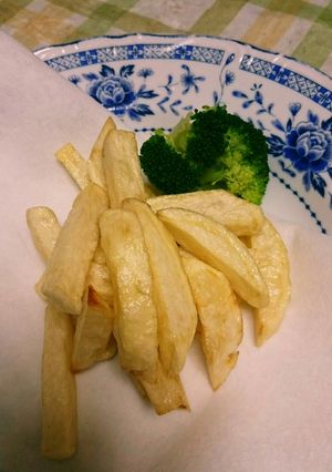 塩がポイント!簡単ポテトフライ♪-レシピのメイン写真