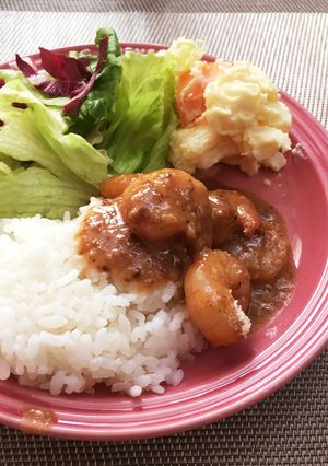 ココナッツ風味のガーリックシュリンプ-レシピのメイン写真