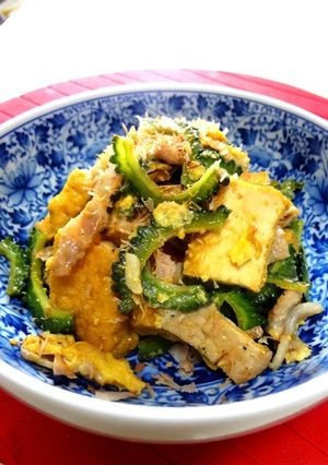 厚揚げとゴーヤの味噌チャンプル-レシピのメイン写真