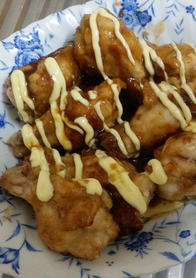 甘くなる!?手羽元のタレマヨ焼き-レシピのメイン写真