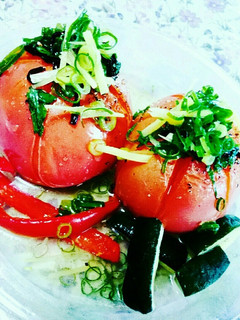 ☆ 焼きトマトと焼き野菜の薬味がけ ☆-レシピのメイン写真