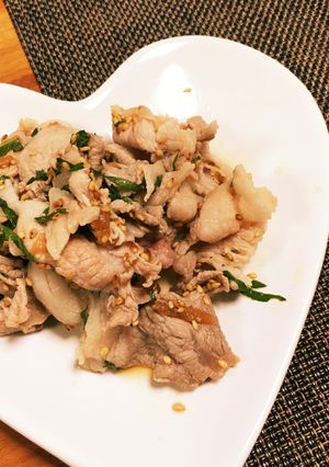 豚しゃぶの梅肉ソース-レシピのメイン写真